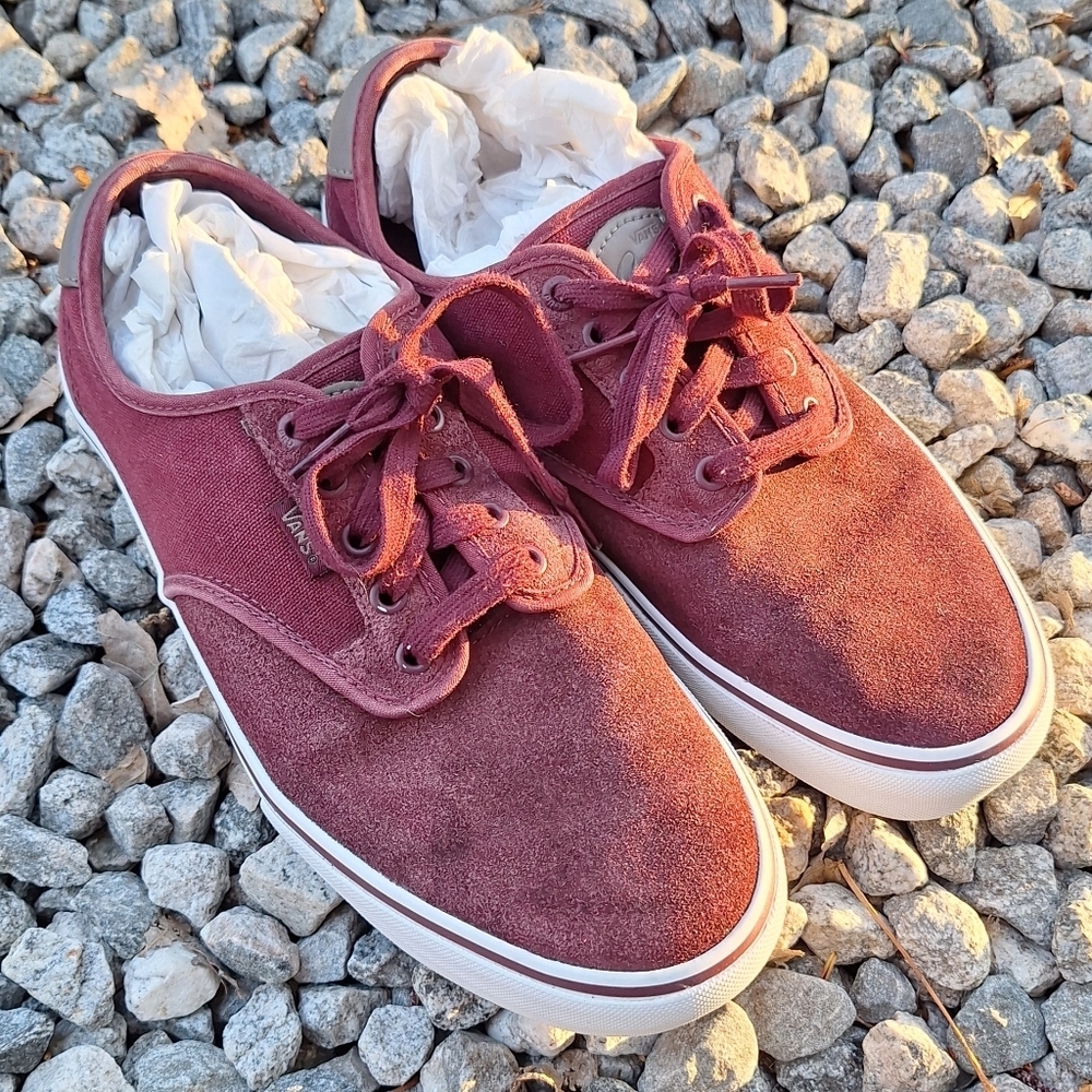 Vans Chima Ferguson Pro Port Royale burgundy suede 10.5